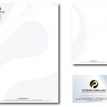 Basic Stationery Corporate Set with 4-fold Brochure